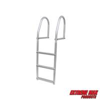 Extreme Max 3005.4102 Weld-Free Fixed Dock Ladder - 3-Step