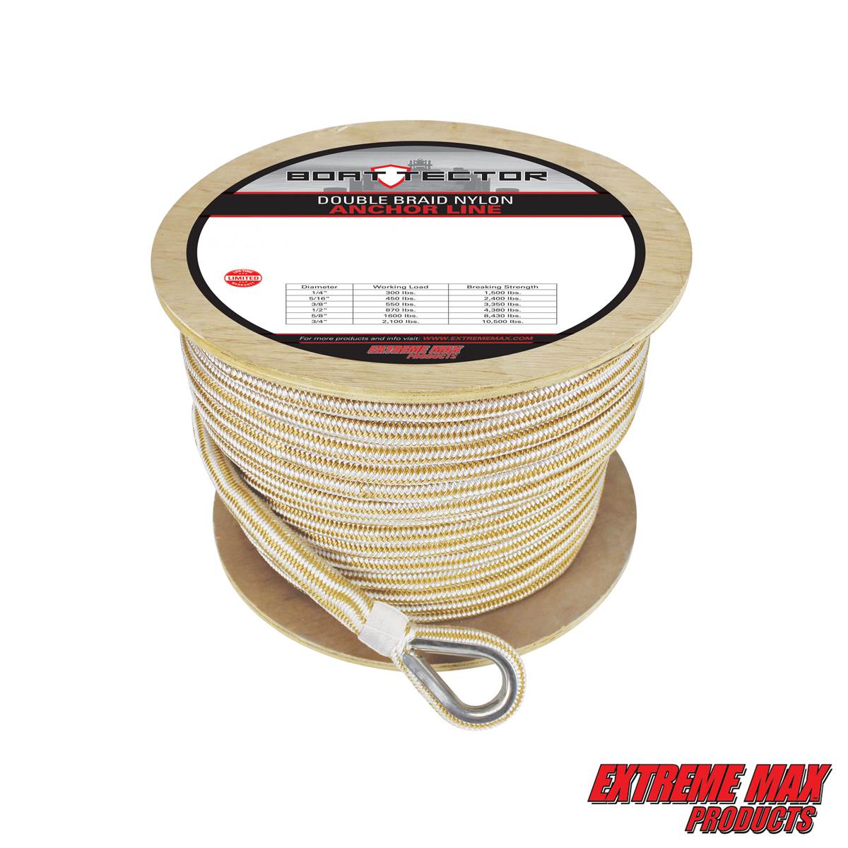 Extreme Max 3006.2300 Anchor Line : : Sports & Outdoors