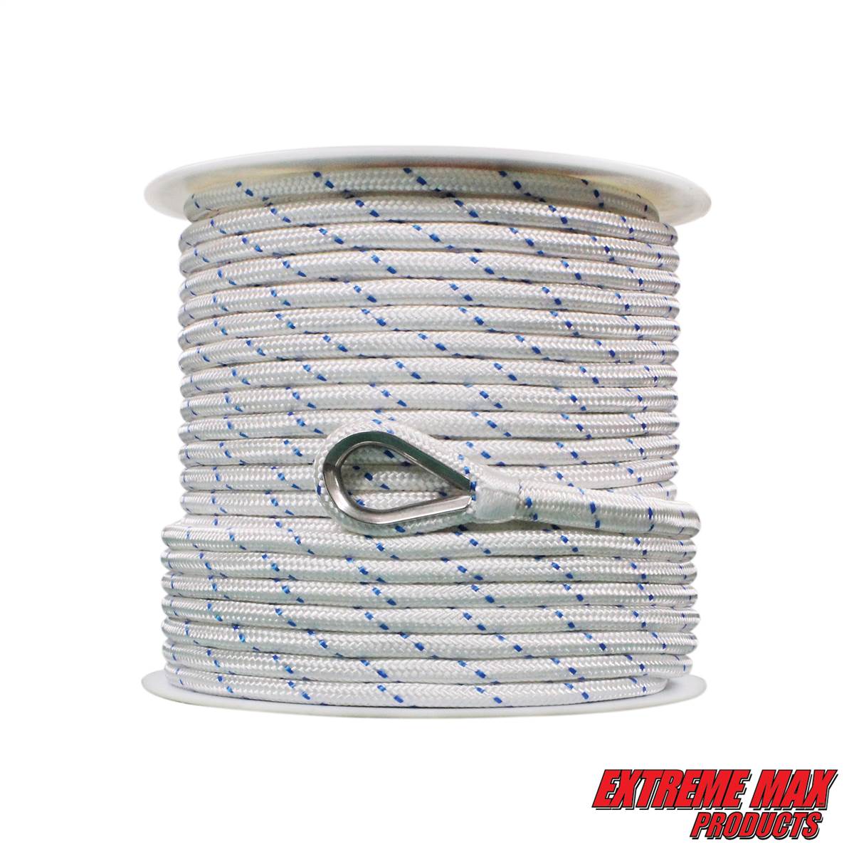 Extreme Max 3006.2514 BoatTector Double Braid Nylon Anchor Line