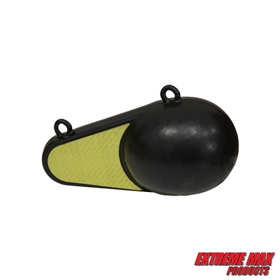 Extreme Max 3006.6969 Coated Keel-Style Downrigger Weight - 4 lbs. with Gold Flash