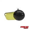 Extreme Max 3006.6984 Coated Pancake Downrigger Weight - 8 lbs. with Gold Flash