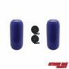 Extreme Max 3006.7483.2 BoatTector HTM Inflatable Fender Value 2-Pack - 8.5" x 20", Cobalt Blue