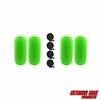 Extreme Max 3006.7721.4 BoatTector HTM Inflatable Fender Value 4-Pack - 6.5" x 15", Neon Green