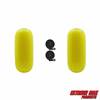 Extreme Max 3006.7733.2 BoatTector HTM Inflatable Fender Value 2-Pack - 8.5" x 20", Neon Yellow