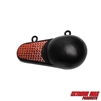 Extreme Max 3006.8168 Coated Keel-Style Downrigger Weight - 6 lbs. with Red Flash