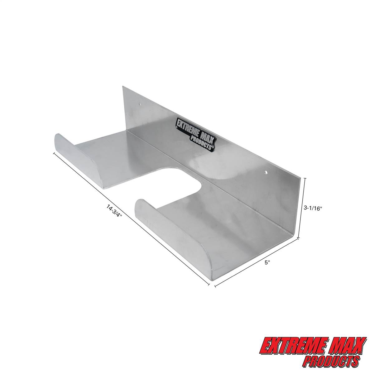 Extreme Max 5001.6094 Aluminum Wall-Mount Paper Towel Holder for Enclosed  Trailer, Shop, Garage, Storage - Silver