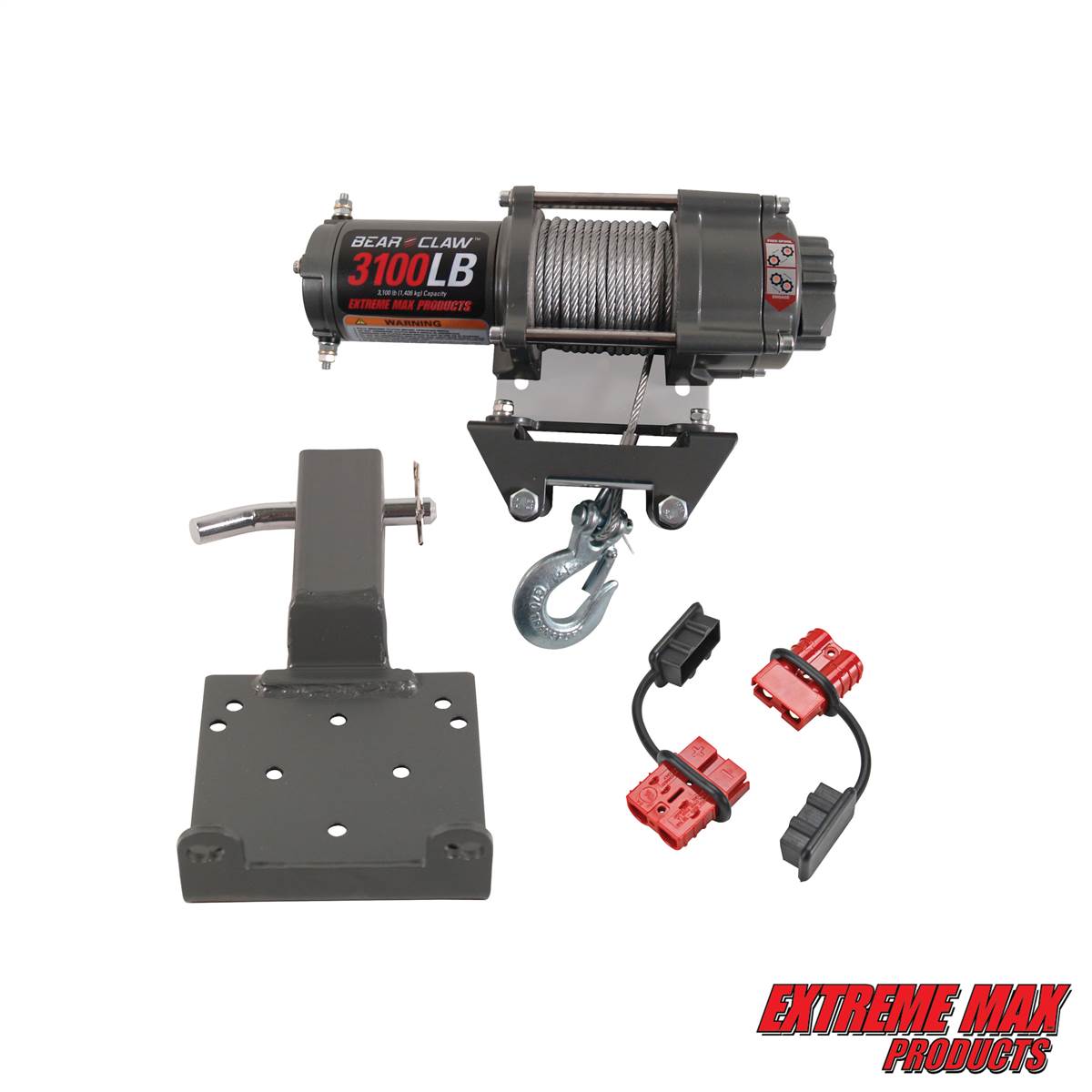 Extreme Max 5600.3198 Complete 3100 lb. Winch & Quick-Release Kit